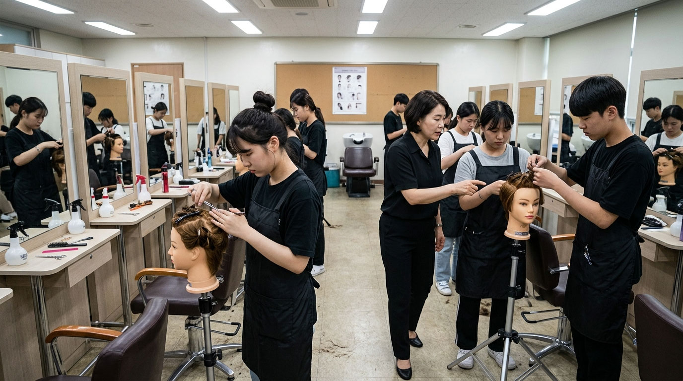 헤어미용실무